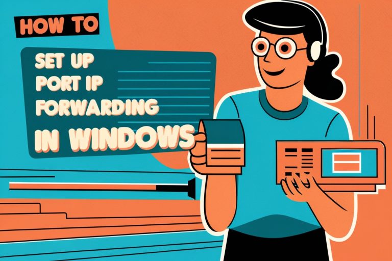 How to Set Up Port Forwarding in Windows