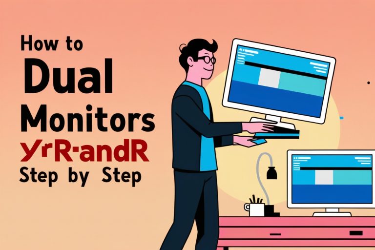 How To Setup Dual Monitors With XRandR: Step By Step