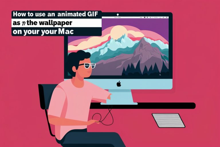How to Use an Animated GIF as the Wallpaper on Your Mac