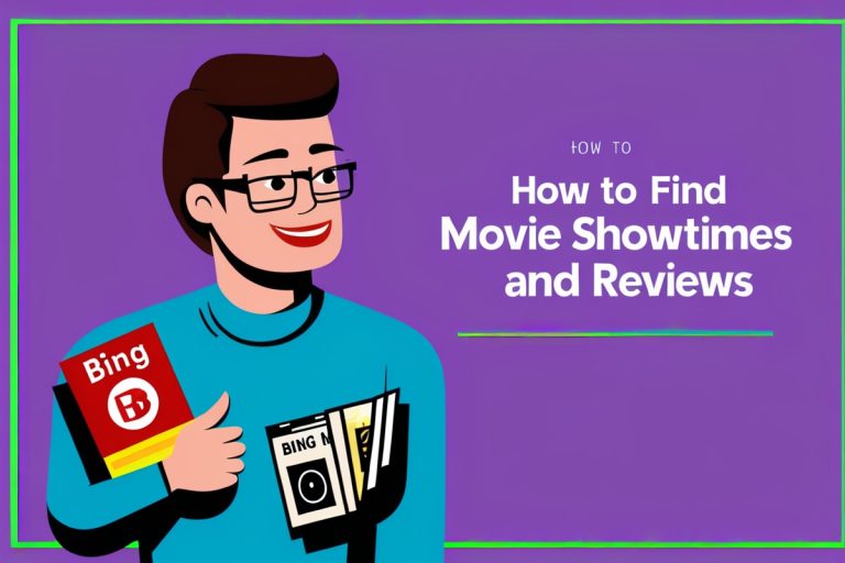 How To Use Bing To Find Movie Showtimes And Reviews