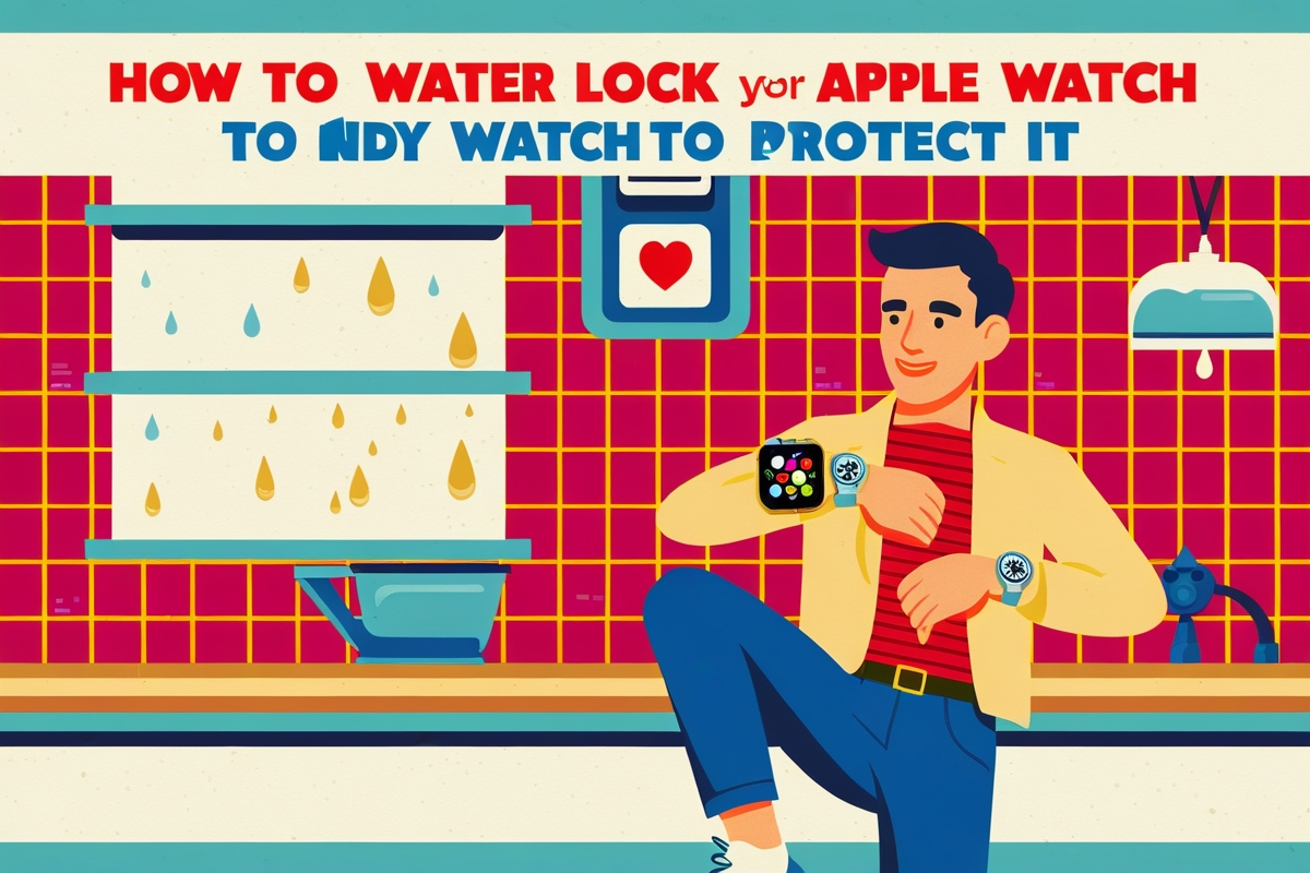 How To Water Lock Your Apple Watch To Protect It
