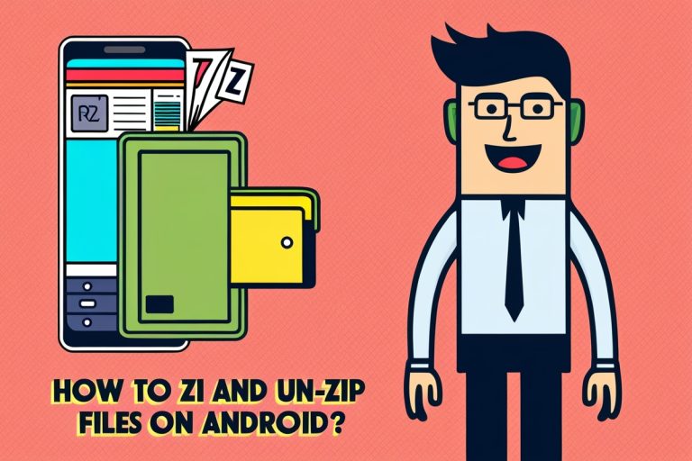 How To Zip And Unzip Files On Android RAR ZIP 7Z
