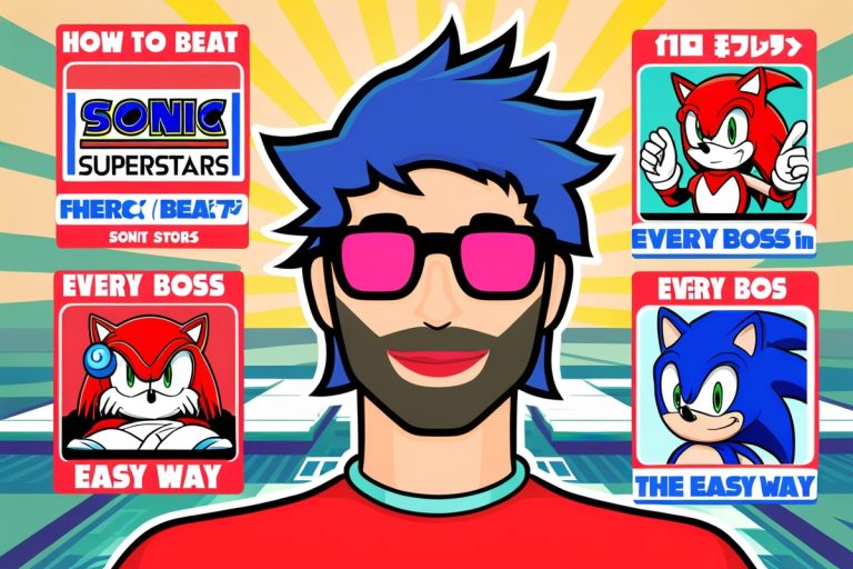 How to Beat Every Boss in Sonic Superstars The Easy Way