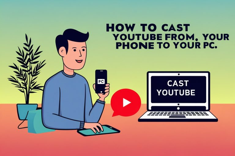 How to Cast YouTube From Your Phone to Your PC