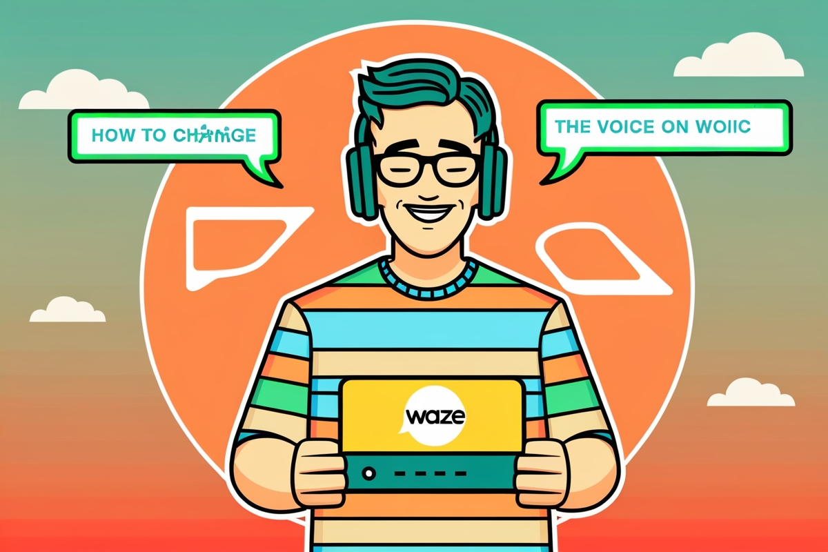 How Can I Change The Voice On Waze