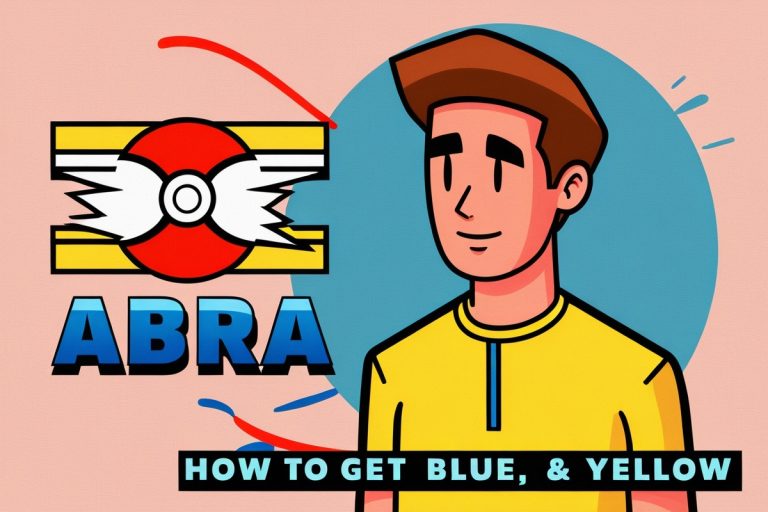 How To Get Abra In Pokemon Red, Blue & Yellow?