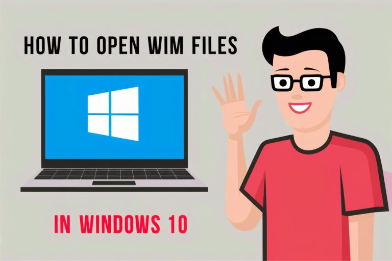 How to Open WIM files in Windows 10
