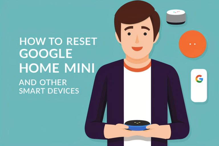 How to Reset Google Home Mini and Other Smart Devices