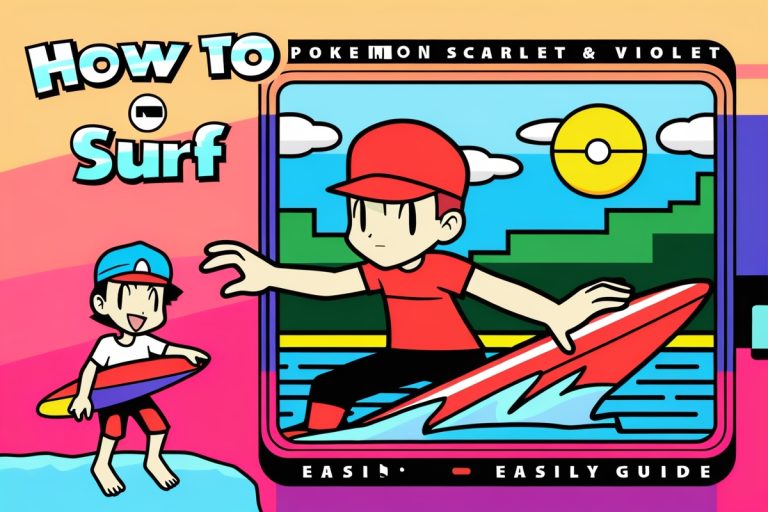 How to Surf in Pokemon Scarlet and Violet Easily Guide