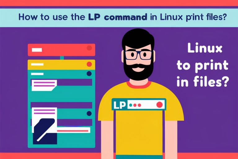How to Use the Lp Command in Linux to Print Files