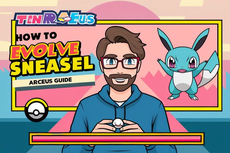 How to evolve Sneasel in Pokemon Legends Arceus Guide Tutorial