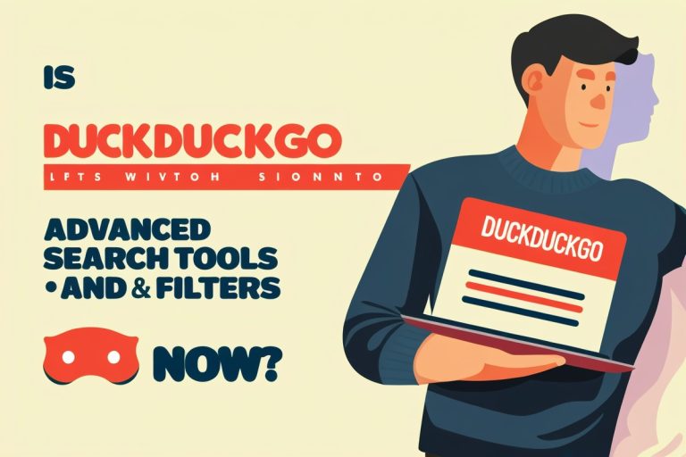 Is DuckDuckGo Offering Advanced Search Tools and Filters Now?