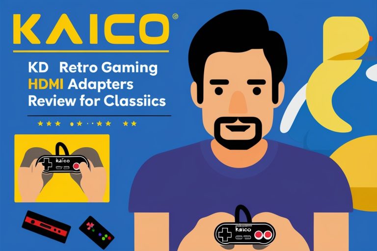 Kaico Retro Gaming HDMI Adapters Review for Classic Video Consoles