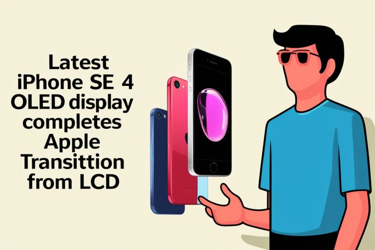Latest iPhone Se 4 OLED Display Completes Apple Transition from LCD