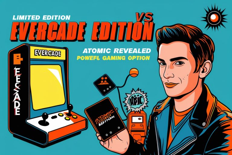 Limited Edition Evercade VS Atomic Edition Revealed Powerful Gaming Option