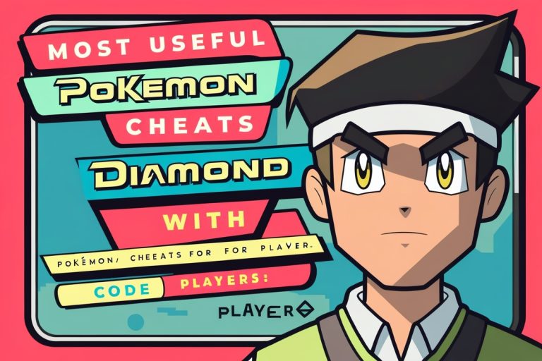 Most Useful Pokemon Diamond Cheats with Codes for Players