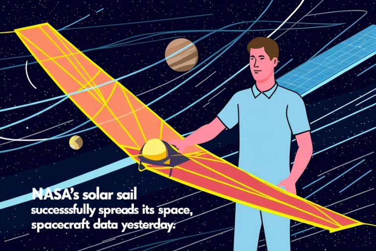 NASA's Solar Sail Successfully Spreads Its Wings In Space, Confirmed By Spacecraft Data Yesterday