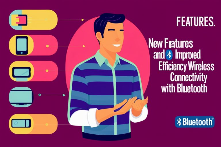 New Features And Improved Efficiency For Wireless Connectivity With Bluetooth