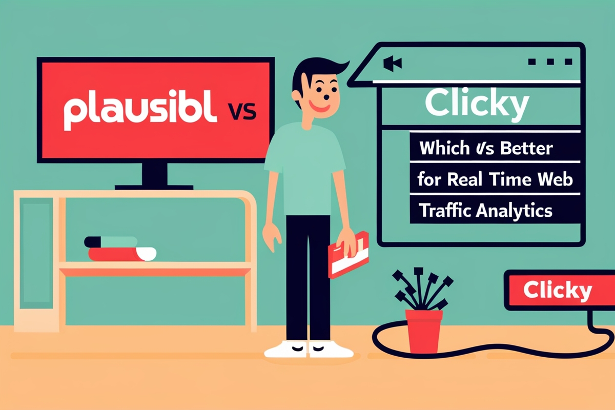 Plausible Vs Clicky Which Is Better For Real Time Web Traffic Analytics