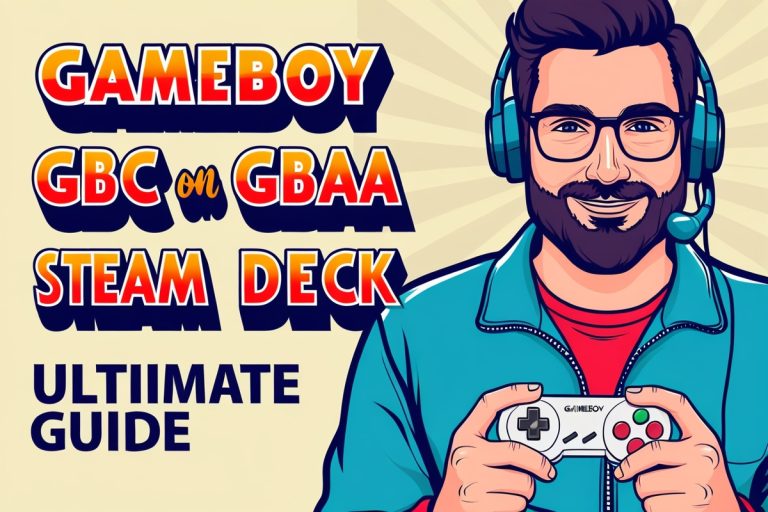 Play Gameboy GBC and GBA on Steam Deck Ultimate Guide