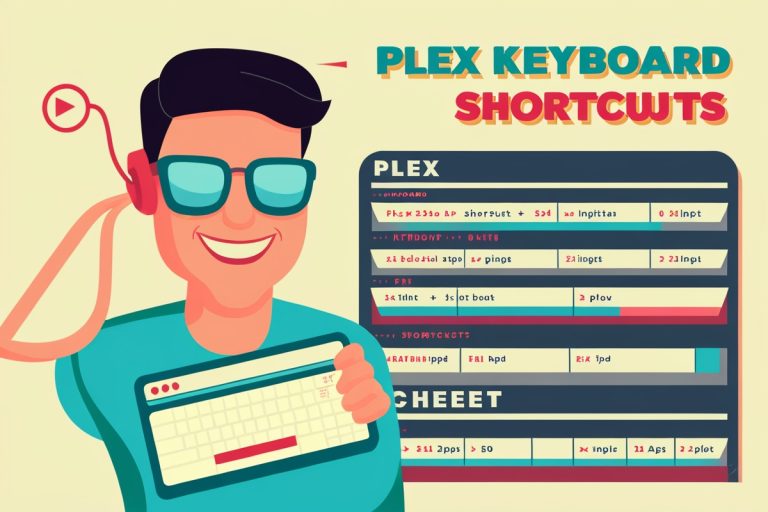 Plex Keyboard Shortcuts Cheatsheet