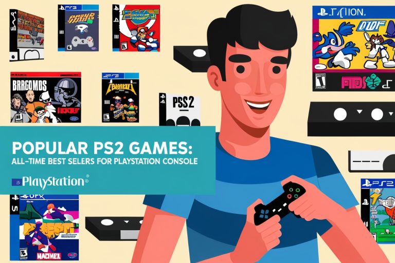 Popular PS2 Games: All-Time Best Sellers for PlayStation Console