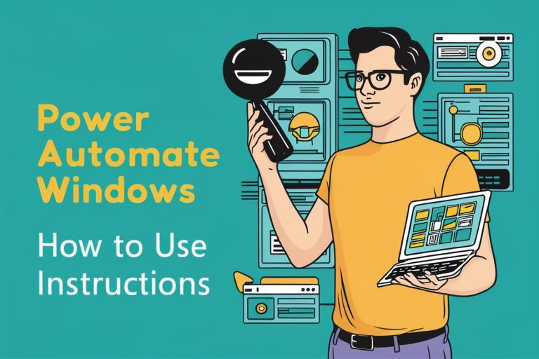 Power Automate Windows How to Use Tutorial 2022 Instructions