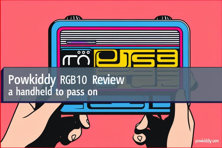 Powkiddy RGB10 Review - A Handheld To Pass On