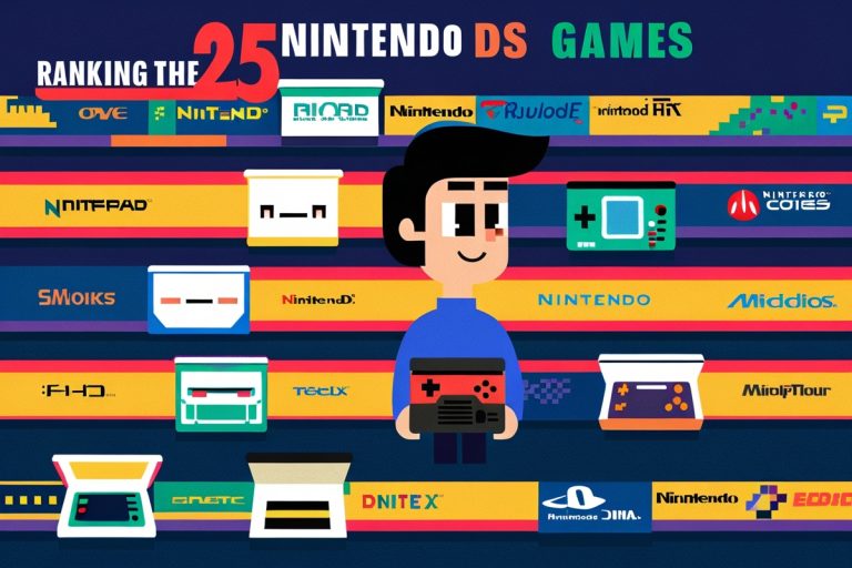 Ranking The 25 Best Nintendo DS Games Ever Made