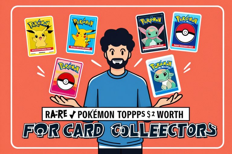 Rare Pokemon Topps Cards Worth Collecting for Card Collectors Pokémon