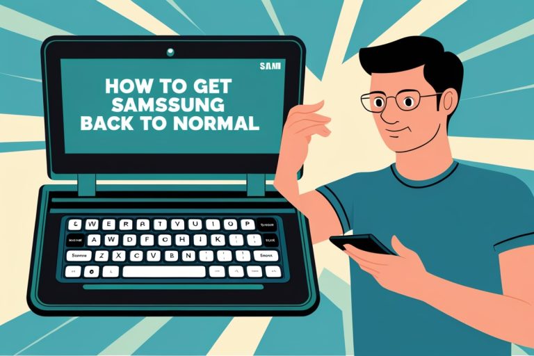 How to Get Samsung Keyboard Back to Normal