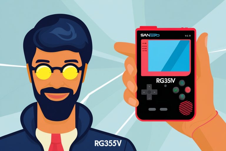 Rg351v Review One Of The Best Vertical Retro Handhelds