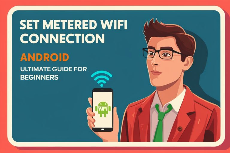 Set Metered WiFi Connection Android - Ultimate Guide for Beginners