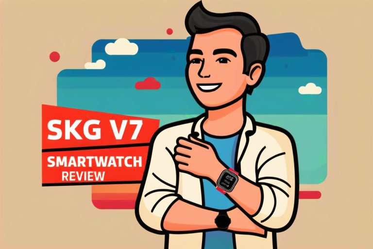 Skg V7 Smartwatch Review