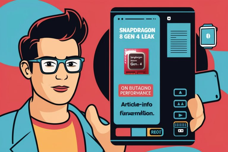 Snapdragon 8 Gen 4 Leak And Performance Rumors Article Information