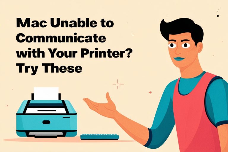 Mac Unable to Communicate With Your Printer? Try These ...