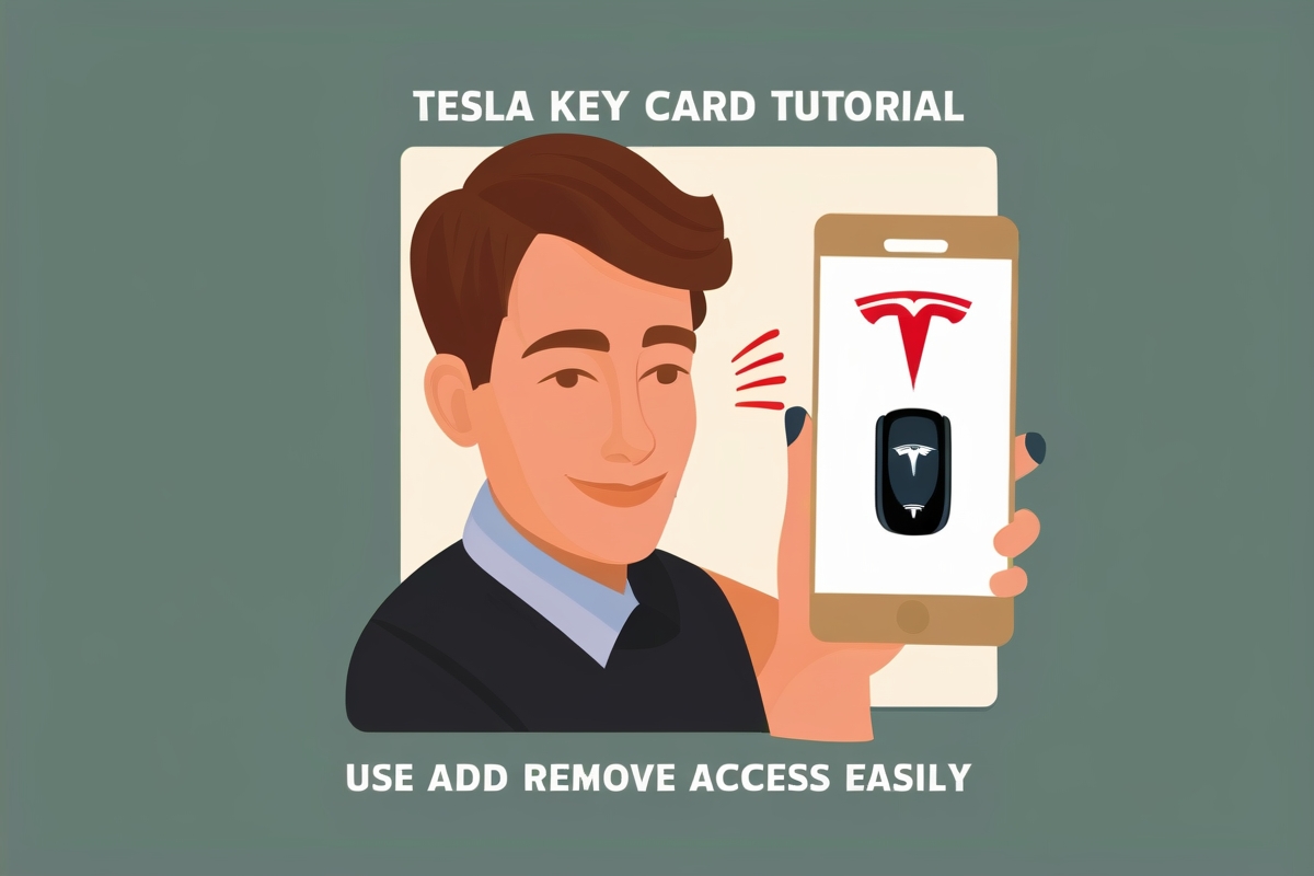 Tesla Key Card Tutorial Use Add Remove Access Easily