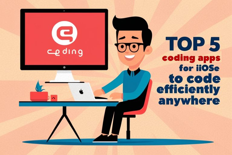 Top 5 Coding Apps for iOS to Code Efficiently Anywhere