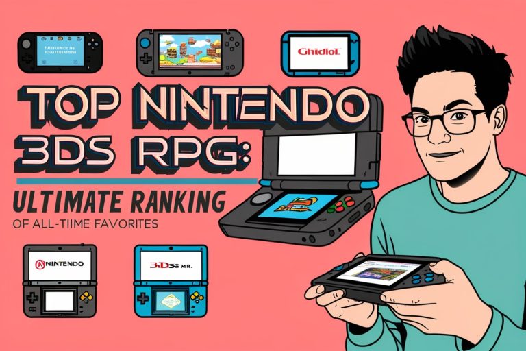 Top Nintendo 3DS RPGs: Ultimate Ranking of All-Time Favorites