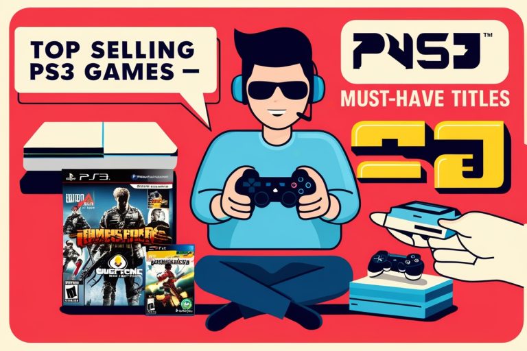 Top Selling PS3 Games - Must-Have Titles for Gamers!