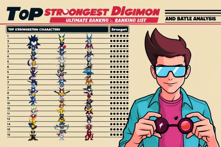 Top Strongest Digimon Characters Ultimate Ranking List And Battle Analysis