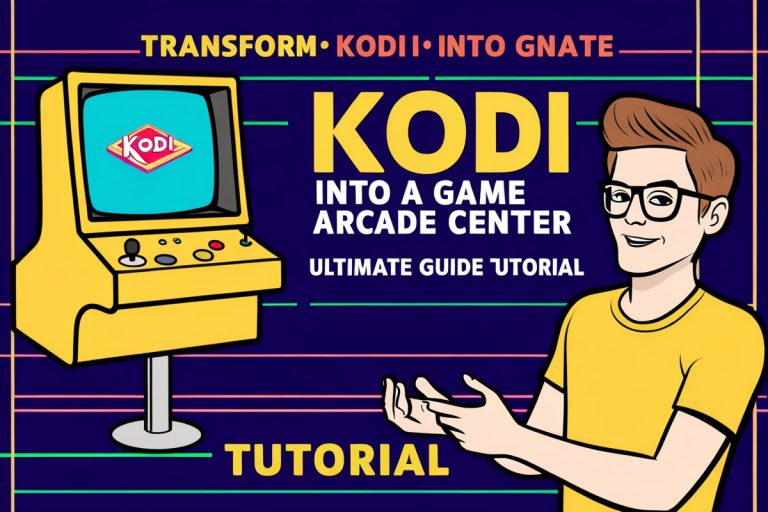 Transform Kodi Into a Game Arcade Center Ultimate Guide Tutorial