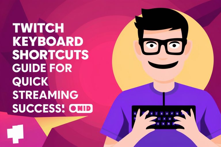 Twitch Keyboard Shortcuts Guide For Quick Streaming Success Online