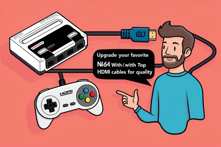 Upgrade Your Favorite N64 with Top HDMI Cables for Quality