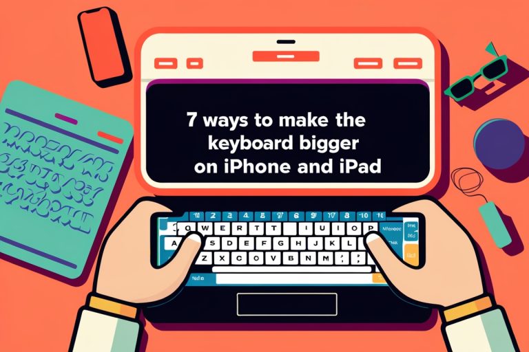 7 Ways to Make the Keyboard Bigger on iPhone and iPad