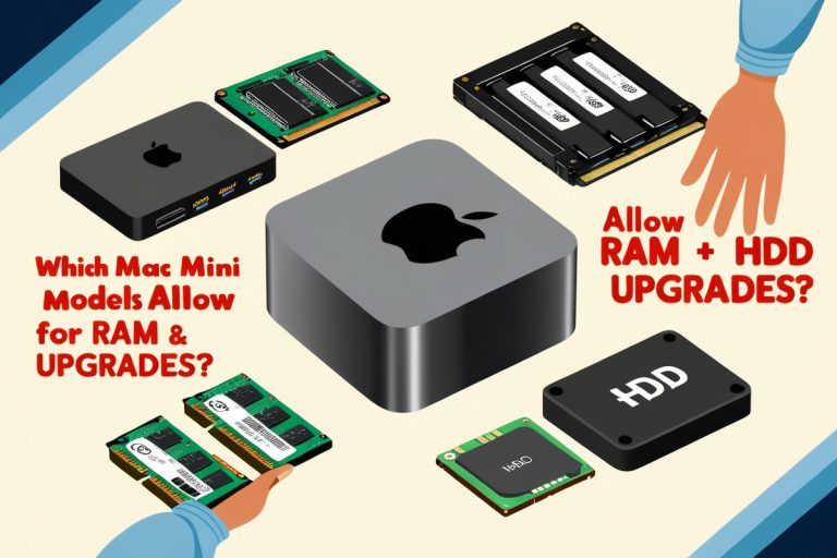 Which Mac Mini Models Allow for RAM and HDD Upgrades?