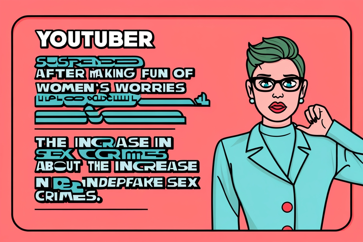 Youtuber Suspended After Making Fun Of Womens Worries About The Increase In Deepfake Sex Crimes 7561