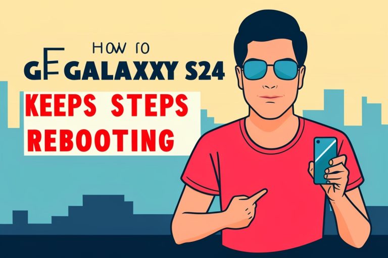 How To Fix Galaxy S24 Keeps Rebooting - Step-By-Step Guide