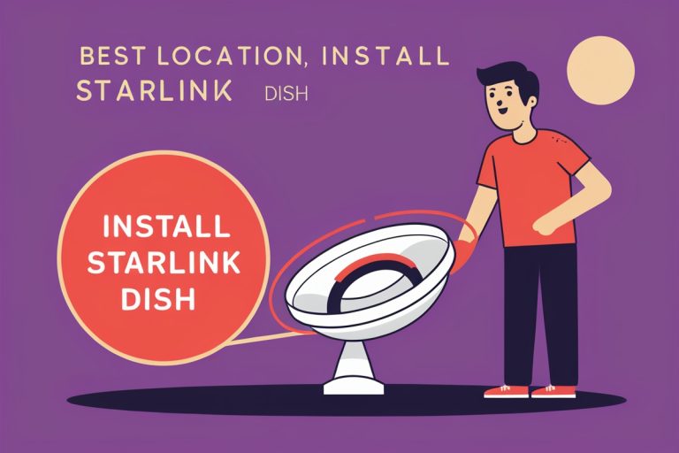 Best Location Install Starlink Dish