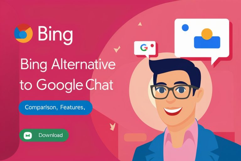 Bing Alternative to Google Chat - Comparison, Features, Reviews, Download